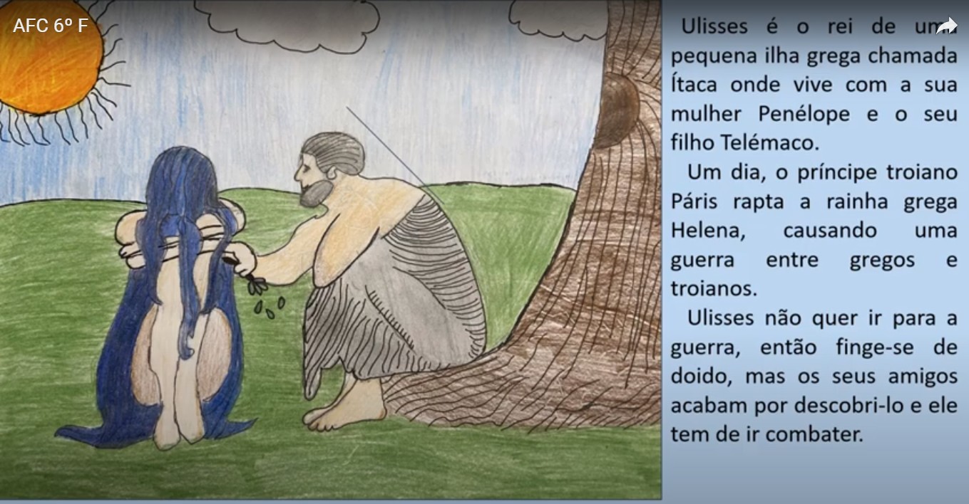 Trabalho realizado pela turma 6ºF, no âmbito de AFC, com base na obra 
