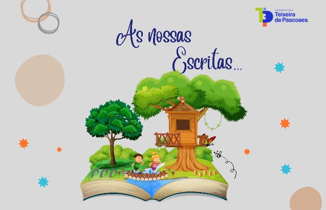 EBOOK - As nossas escritas, construído com textos elaborados pelos alunos do 2º e 3º ciclo.