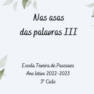 EBOOK - As nossas escritas, construído com textos elaborados pelos alunos do 6ºano.